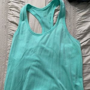Green Lulu lemon tank
